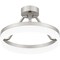 Quoizel Cohen Semi Flush Mount Led Light Brushed Nicke PCOH1716BN - alternate 2